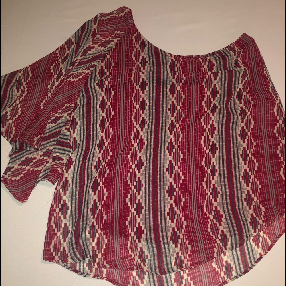 One shoulder blouse